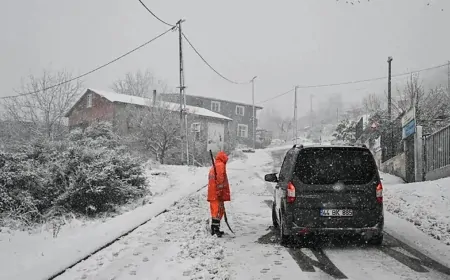 İstanbul’da kar yağışı etkisini artırıyor: Anadolu Yakası için kritik uyarı!