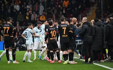 TFF'den olaylı Galatasaray-Adana Demirspor maçı sonrası hakem kararı!