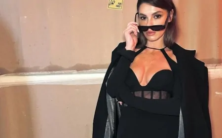 Yüsra Geyik'in cesur tarzı dikkat çekti! Son paylaşımı gündem oldu