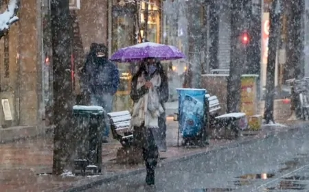 Ankara'da 13 Şubat'ta Kar Bekleniyor! Sıcaklıklar -6°C'ye Kadar Düşecek