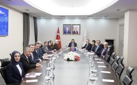 Millî Eğitim Bakanı Yusuf Tekin, AB Türkiye Delegasyonu Başkanı ile görüştü