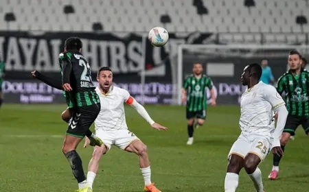 Kocaelispor, Manisa FK’yı 2-0 mağlup ederek tarih yazdı!