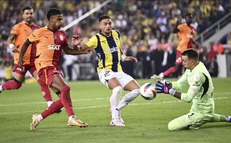 Fenerbahçe-Galatasaray Derbisinin Tarihi Belli Oldu! TFF Açıkladı