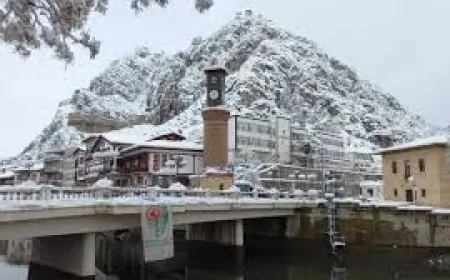 Amasya’da karla karışık yağmur ve kar yağışı bekleniyor