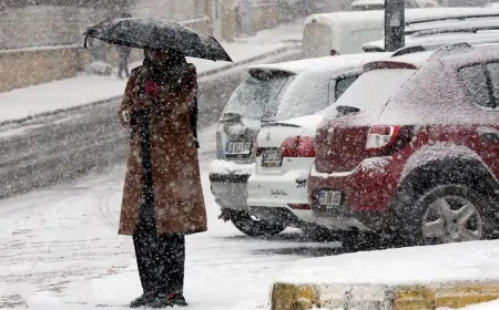 Meteorolojiden 16 il için sarı kodlu uyarı: Kuvvetli kar yağışı bekleniyor