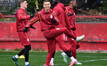 Galatasaraylı Elias Jelert'in antrenmandaki düşüşü sosyal medyada gündem oldu