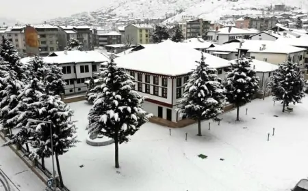Tokat’ta karla karışık yağmur ve soğuk hava etkili olacak
