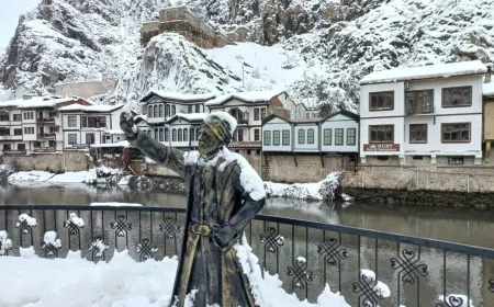 Amasya’da karla karışık yağmur ve soğuk hava etkili olacak