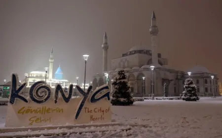Konya’da kar yağışı ve soğuk hava etkili olacak: İşte ilçe ilçe hava durumu