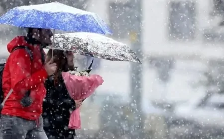 Iğdır’da karla karışık yağmur ve soğuk hava etkili olacak