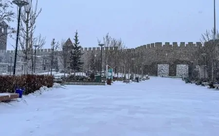 Erzurum’da yoğun kar yağışı ve dondurucu soğuk bekleniyor