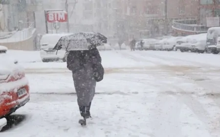 Mardin’de yağmur ve karla karışık yağmur bekleniyor: İşte ilçe ilçe hava durumu