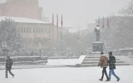 Kırıkkale’de kar yağışı bekleniyor: İlçelerde hava durumu nasıl olacak?