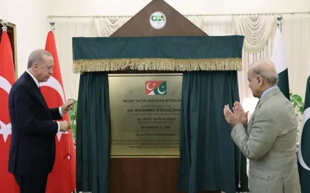 İslamabad'daki Ana Yollardan Birine Erdoğan'ın Adı Verilecek