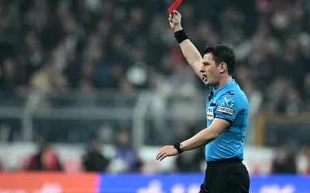 Halil Umut Meler'in penaltı kararı Şampiyonlar Ligi'nde olay yarattı!