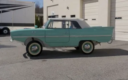 Amfibi Araçların Tarihi: Hem Karada Hem de Suda Giden Amphicar'ın Hikayesi