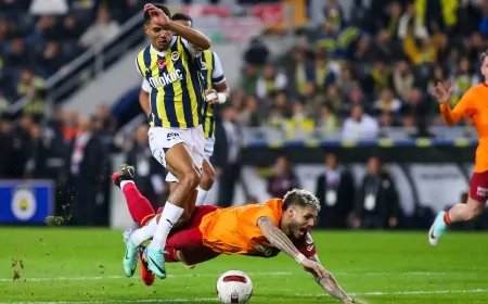 TFF'den Galatasaray - Fenerbahçe Maçına İlişkin Açıklama: "Yerli Hakem Olacak"