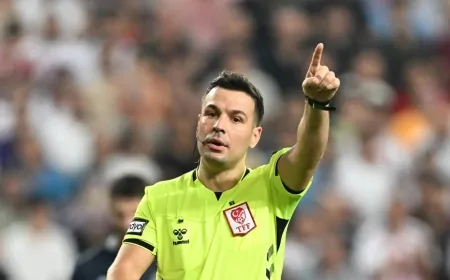 BEŞİKTAŞ A.Ş. TRABZONSPOR A.Ş. MAÇININ HAKEM HEYETİ AÇIKLANDI