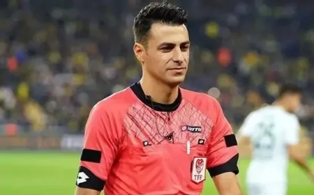 FENERBAHÇE A.Ş. KASIMPAŞA A.Ş. MAÇININ HAKEM HEYETİ AÇIKLANDI