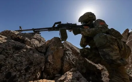 Irak ve Suriye'nin kuzeyinde 7 PKK'lı terörist etkisiz hale getirildi