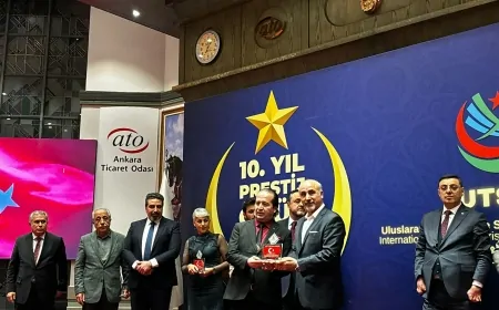 Cumhur Haber Ajansı UTSAF 10. Yıl Ödülleri'nde Onurlandırıldı