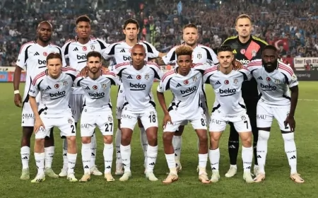 Beşiktaş, Trabzonspor'u mağlup etti: Yenilmezlik serisi 7 maça çıktı