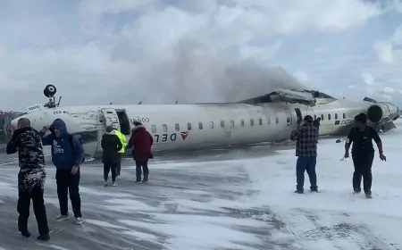Toronto'da Delta Havayolları'na Ait Uçak Düştü: Uzmanlardan İlk Analiz