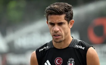 Beşiktaş’a sakatlıktan dönen takviye: Gabriel Paulista antrenmanda