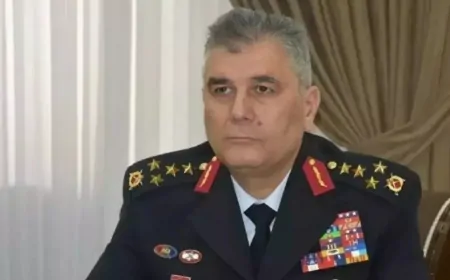 Jandarma Genel Komutanı Çardakcı, Mardin’de Güvenlik İncelemelerinde Bulundu