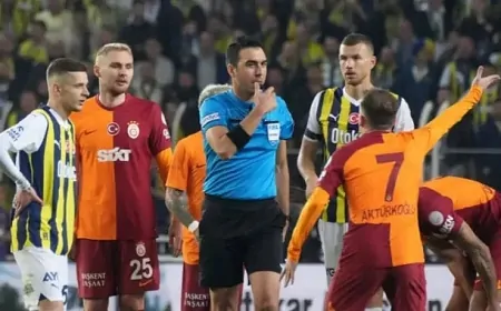 Galatasaray-Fenerbahçe derbisinin hakemi netleşti! TFF duyurdu