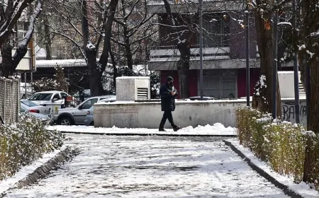 Karabük’te Kar Yağışı ve Buzlanma Uyarısı: Sıcaklıklar Düşüyor