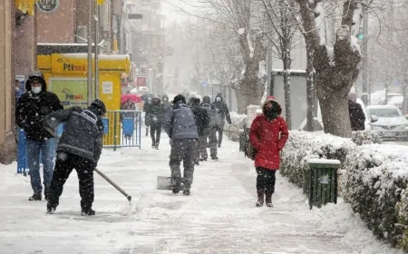 Kayseri'de Kuvvetli Kar Yağışı ve Buzlanma Bekleniyor: Hava Durumu Raporu