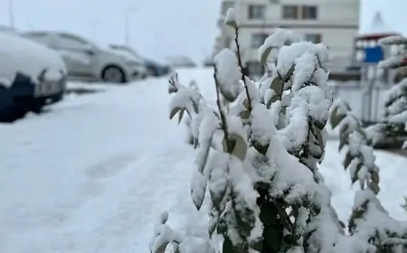 Kırşehir'de Aralıklı Kar Yağışı ve Buzlanma Uyarısı: Hava Durumu Detayları