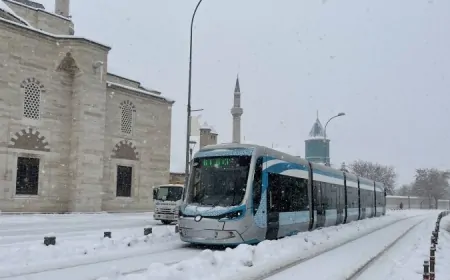 Konya'da Bugün Hava Durumu: Yağmur ve Kar Yağışı Bekleniyor