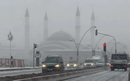 Ağrı’da 19-20 Şubat’ta Kuvvetli Kar Yağışı ve Buzlanma Uyarısı Yapıldı
