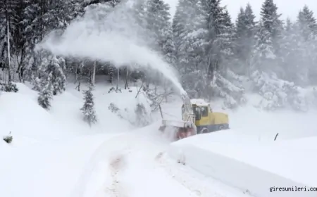 Ordu'da Yoğun Kar Yağışı ve Soğuk Hava Bekleniyor! Fırtına Uyarısı Yapıldı