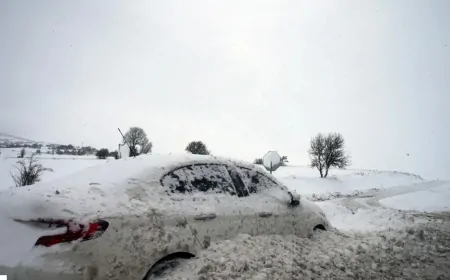 Tokat'ta Kar Yağışı Etkili Olacak! Soğuk Hava ve Fırtına Bekleniyor