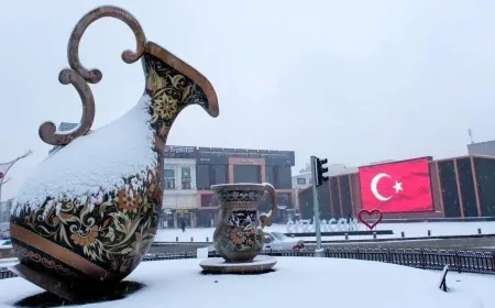 Erzincan’da 19-20 Şubat Tarihlerinde Kuvvetli Kar Yağışı ve Buzlanma Uyarısı