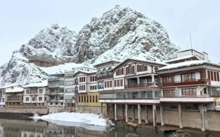 Amasya’da Hava Durumu Değişiyor! Aralıklı Kar Yağışı ve Fırtına Uyarısı