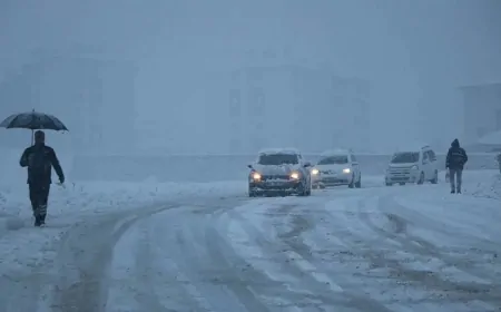 Hakkari’de Kar Yağışı ve Buzlanma Uyarısı: Zorlu Hava Koşulları 20 Şubat’a Kadar Sürüyor