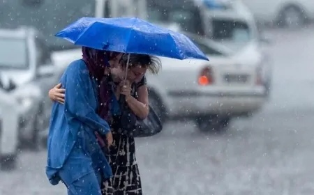 Aydın'da Parçalı Bulutlu Hava, Kuvvetli Rüzgar ve Yağış Bekleniyor