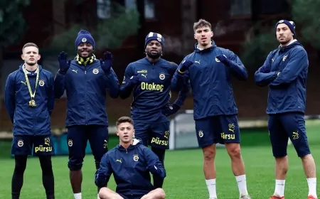 Fenerbahçe'nin Anderlecht maçı için kadro belli oldu: Şampiyonlar Ligi hazırlıkları sürüyor