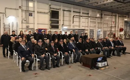 Şehit aileleri ve gaziler TCG Anadolu’da ağırlandı