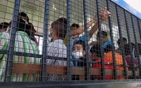 Tayland’a Geçen Çinliler, Myanmar’daki Dolandırıcılık Merkezlerinden Kurtarıldı ve Ülkelerine Uçtu