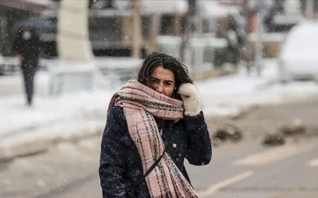 Adana'da Hava Durumu: Parçalı Bulutlu, Sıcaklık 2°C'ye Düşebilir