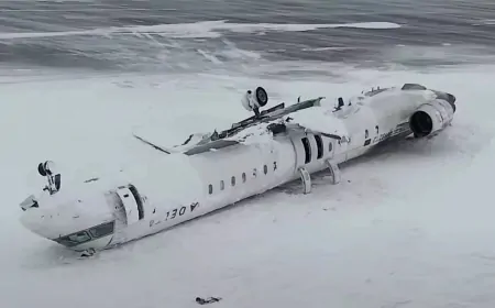 Toronto'da Ters Dönen Uçak Yolcularına Milyon Dolarlık Tazminat Teklifi