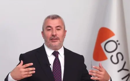 ÖSYM Başkanı Ersoy: 'Adaylar ulaşım planlamalarını yapmalı'