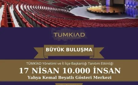 TÜMKİAD 17 Nisan'da İş Dünyasını Buluşturuyor: ‘Geleceği Birlikte İnşa Edelim’