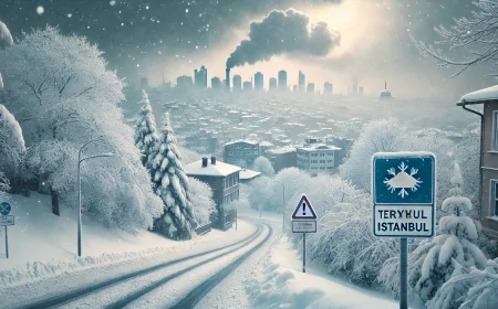 Meteoroloji’den Kritik Uyarı: İstanbul ve Çevresinde Kuvvetli Kar Yağışı Bekleniyor!