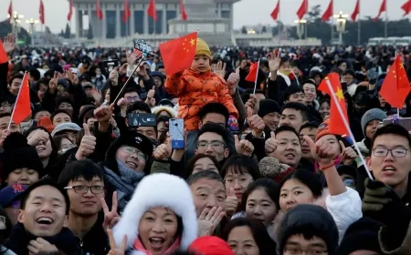 Çin'de Bahar Bayramı göçü rekor kırdı: 9 milyar seyahat